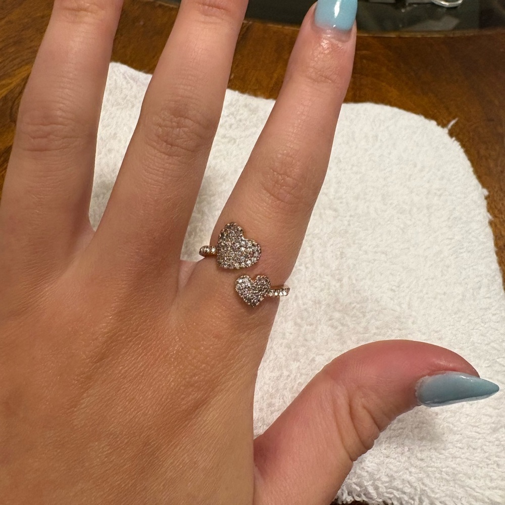 Kendra Scott Dual Heart Ring